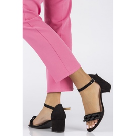 Sandale Filippo DS3708 / 22 Bk negre negru 1