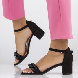 Sandale Filippo DS3708 / 22 Bk negre negru 7