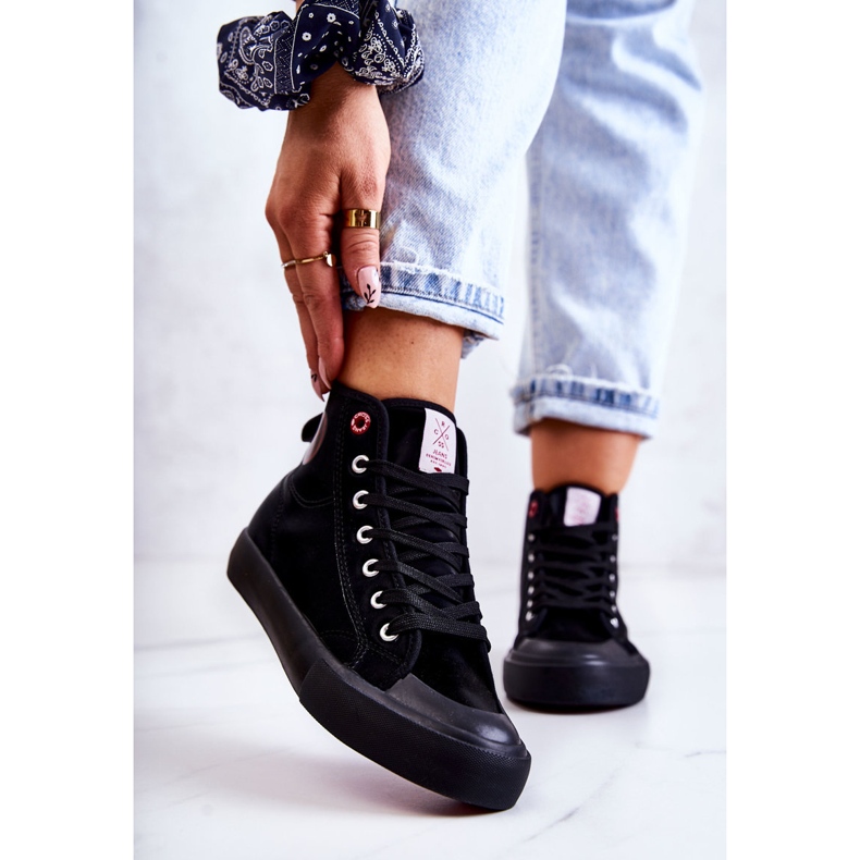 Pantofi de damă înalți Cross Jeans JJ2R4055C Negru 1