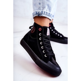 Pantofi de damă înalți Cross Jeans JJ2R4055C Negru 5