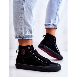 Pantofi de damă înalți Cross Jeans JJ2R4055C Negru 4