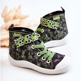 BEFADO S.A. Pantofi Înalți pentru Copii Fotbal Befado 268X070 Gri-Verde 2