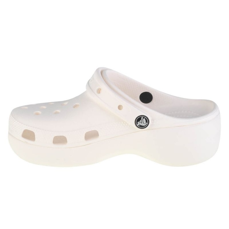 Slapi Crocs Classic Platform Clog 206750-100 alb 1