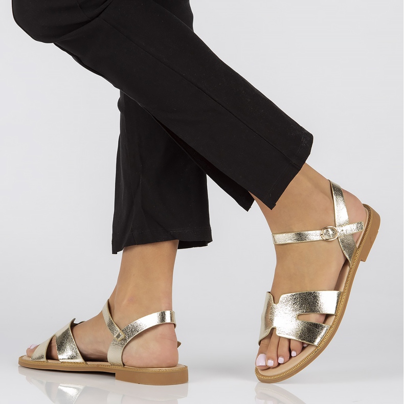 Filippo DS3702 / 22 Go sandale aurii de aur 1