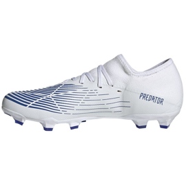 Ghete de fotbal Adidas Predator Edge.3 L Fg M GW2279 alb alb 1 Ghete de fotbal Adidas Predator Edge.3 L Fg M GW2279 alb alb 1