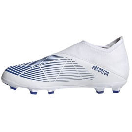 Ghete de fotbal Adidas Predator Edge.3 Ll Fg Jr GX5208 alb alb 1 Ghete de fotbal Adidas Predator Edge.3 Ll Fg Jr GX5208 alb alb 1