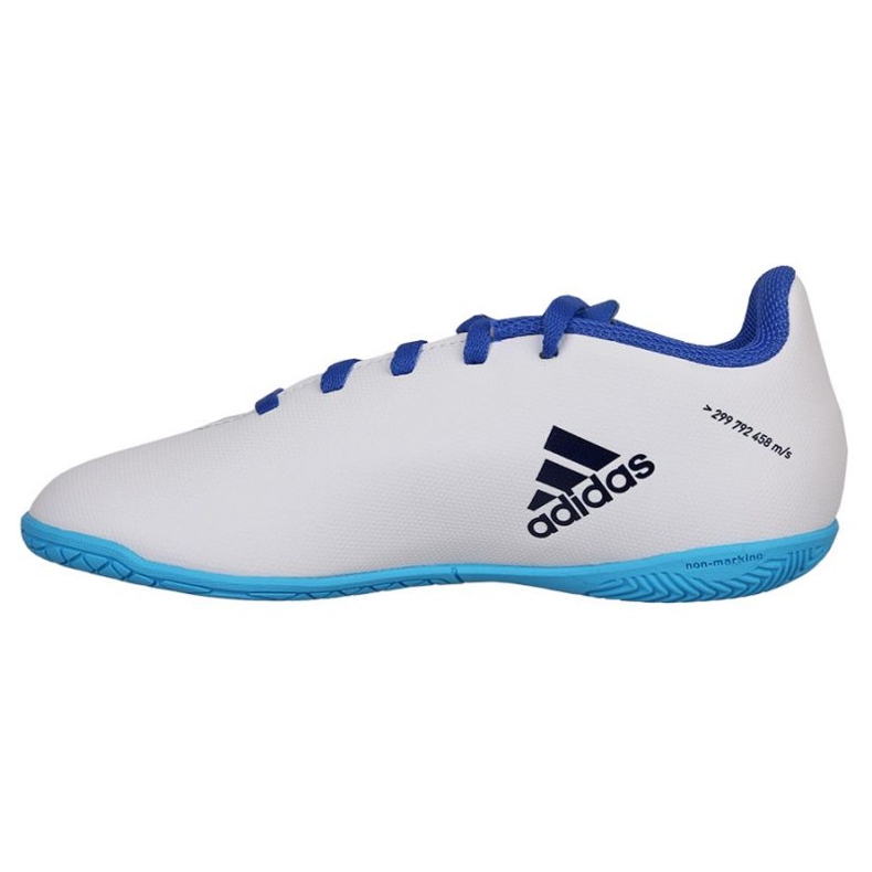 Ghete de fotbal Adidas X Speedflow.4 In Jr GW7527 alb alb 1 Ghete de fotbal Adidas X Speedflow.4 In Jr GW7527 alb alb 1