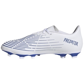 Ghete de fotbal Adidas Predator Edge.4 FxG M GW2356 alb alb 1
