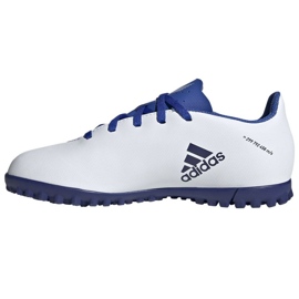Ghete de fotbal Adidas X Speedflow.4 Tf Jr GW7533 multicolor alb 1