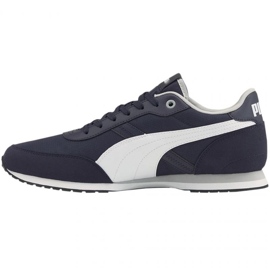 Puma St Runner Essential M 383055 04 alb albastru marin 1