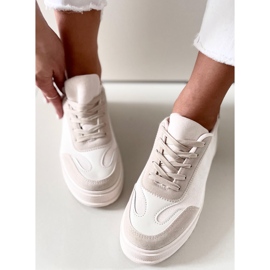 Adidași cu talpă înaltă de la Santi Beige bej 1