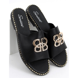 Inday Papuci negri pentru femei negru 1