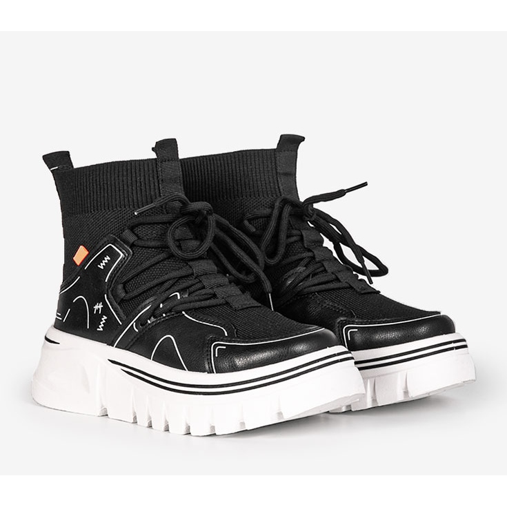 Tenisi negri Toler la glezna negru 1