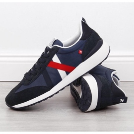 Pantofi sport casual Rieker M RKR539 bleumarin albastru 2