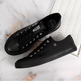 Adidasi negri din piele ecologica Big Star V274871 negru 1