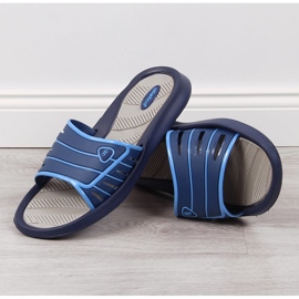 Papuci de cauciuc pentru bărbați Atletico bleumarin albastru marin 2