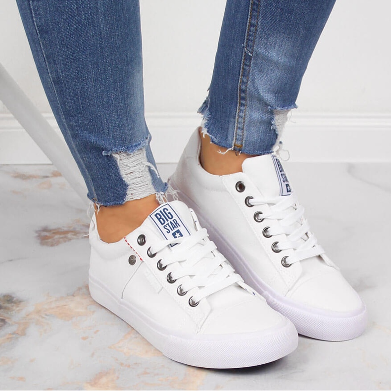 Tenisi Low alb Big Star AA274511 2