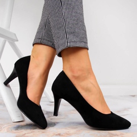 Pompe negre Sergio Leone din piele intoarsa negru 2