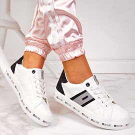 Tenisi albi de damă Big Star II274071 1