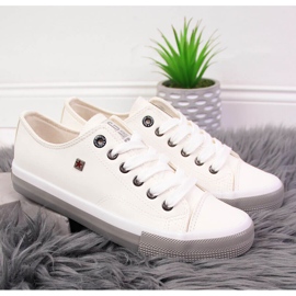 Tenisi albi din piele ecologica Big Star II274230 2 Tenisi albi din piele ecologica Big Star II274230 2