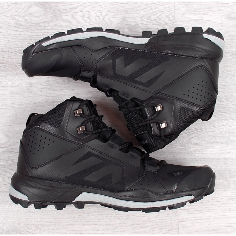 Pantofi de trekking inalti barbati Filippo negri negru 1