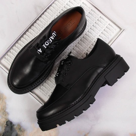 Cizme de dama cu platforma Laura La.Fi neagra negru 2