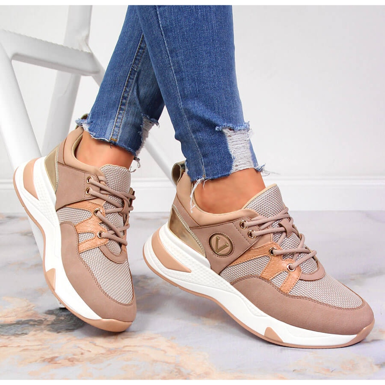 Tenisi dama pe platforma Vinceza multicolor 1 Tenisi dama pe platforma Vinceza multicolor 1