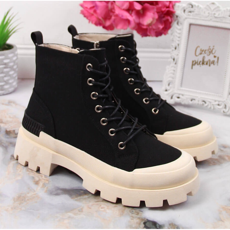 S.Barski Tenisi negri DA dama pe platforma negru 2