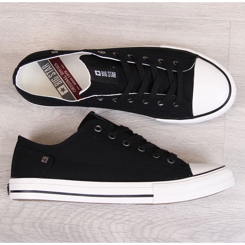 Pantofi sport negri pentru bărbați Big Star DD174273 negru 1