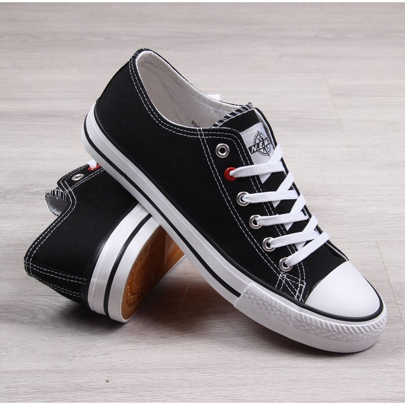 News Tenisi bărbați joasă, negri NOUTĂȚI negru 2