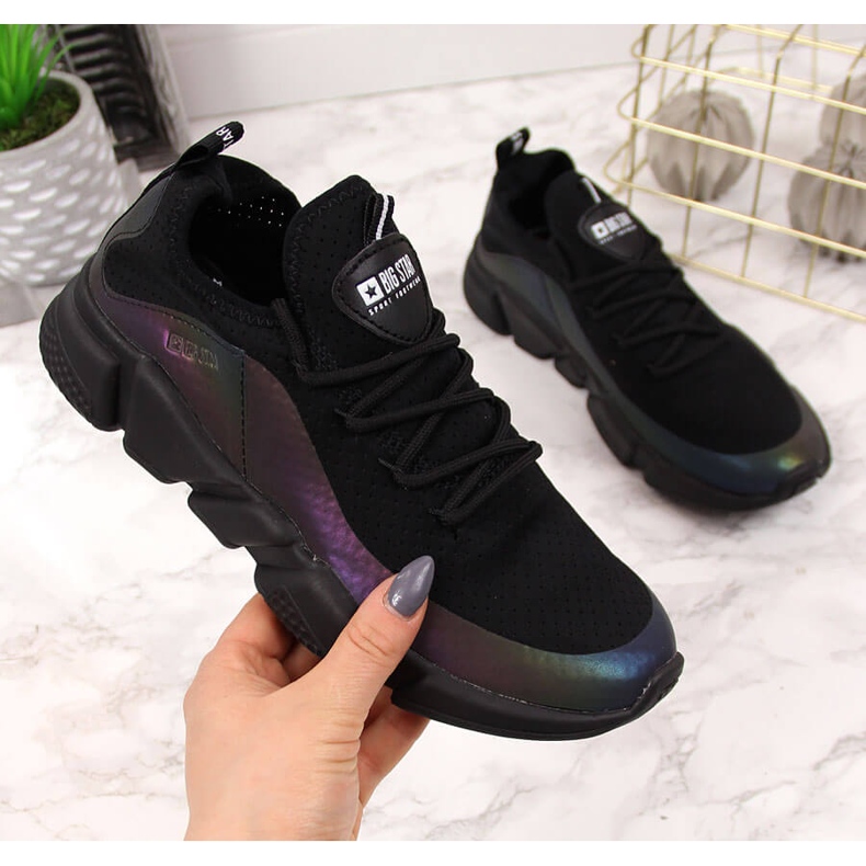 Black Big Star FF274A053 pantofi sport dama negri negru 2