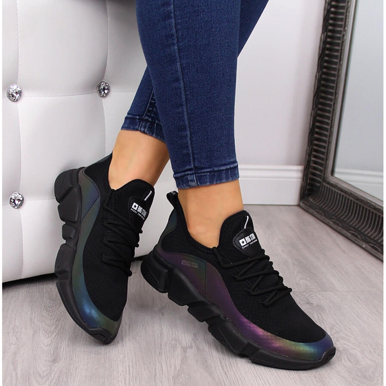 Black Big Star FF274A053 pantofi sport dama negri negru 1