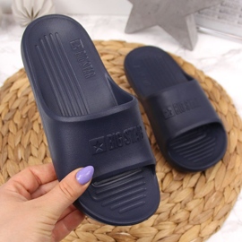 Papuci pentru copii din spuma Big Star GG374810 albastru marin 1