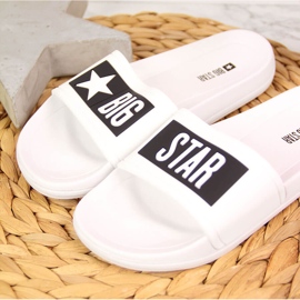Papuci copii albi pentru piscina Big Star DD374151 negru 1