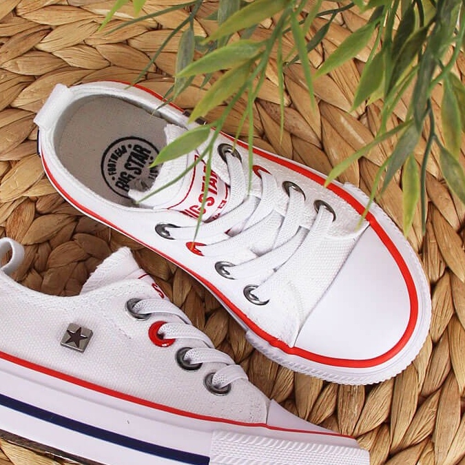 Tenisi copii albi jos Big Star HH374089 1