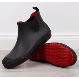 Nordmann Cizme Jodhpur impermeabile galoșuri negre pentru bărbați negru 1