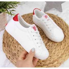 Tenisi copii low eco piele alb Big Star DD374134 1