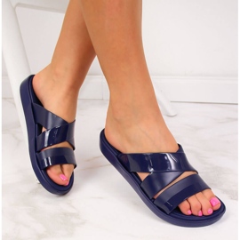 Papuci de piscina dama Atletico bleumarin albastru marin 1