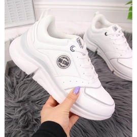 Pantofi sport dama pe platforma alba Big Star II274314 2