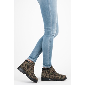 Ideal Shoes Trapper de gleznă joasă multicolor 2 Ideal Shoes Trapper de gleznă joasă multicolor 2