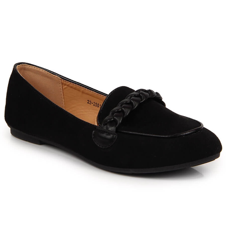 Pantofi slip-on damă Potocki negri negru 2