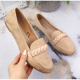 Pantofi slip-on dama bej Potocki 2