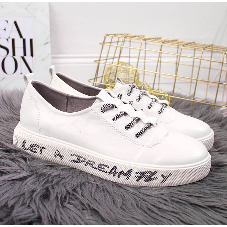 S.Barski Pantofi de dama alb S. Barski cu platforma 2