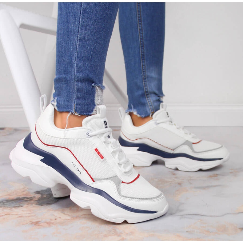 Pantofi sport albi Big Star JJ274A116 2 Pantofi sport albi Big Star JJ274A116 2