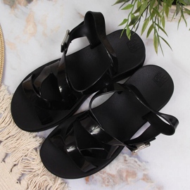 Sandale de dama parfumate Zaxy negre JJ285093 negru 2