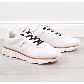 Pantofi sport casual barbati albi Bugatti JJ153186 1 Pantofi sport casual barbati albi Bugatti JJ153186 1