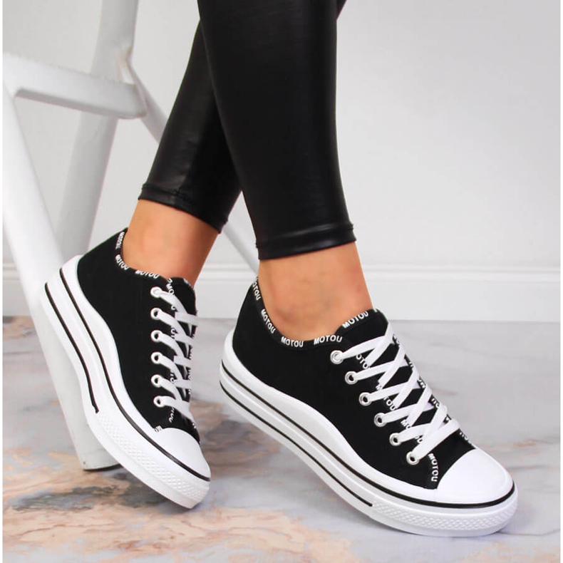 S.Barski Tenisi negri S. Barski dama pe platforma negru 1