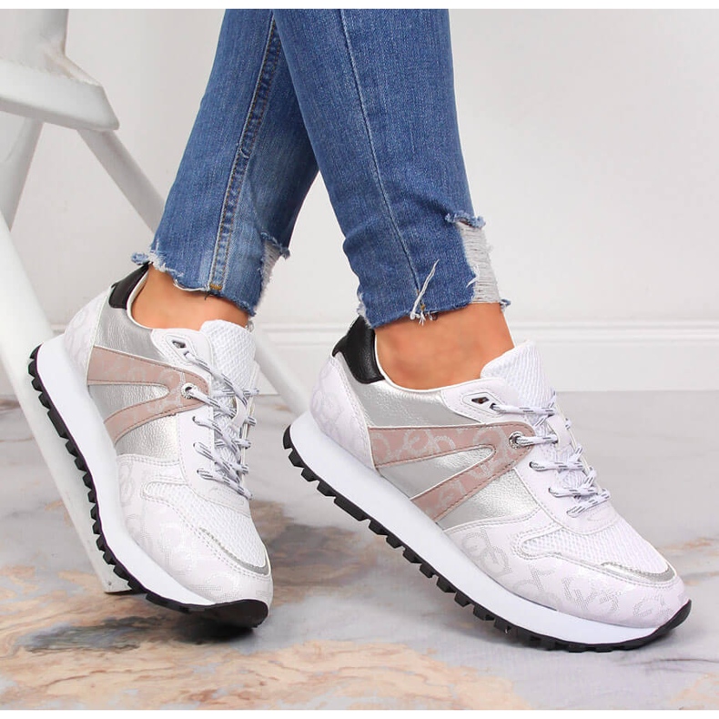 Pantofi sport alb Bugatti JJ253100 dama 1 Pantofi sport alb Bugatti JJ253100 dama 1