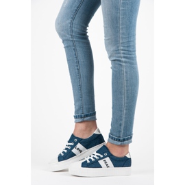 Kylie Adidași dragoste și pace albastru 2