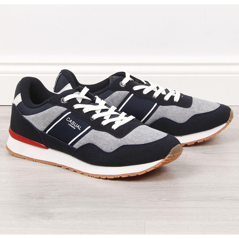 Incaltaminte sport barbati casual Mckeylor negru gri 1